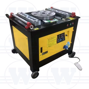 Portable Semi-Automatic 3kW Motor Steel Bar Bending <b>Machine</b> Multifunctional for Construction Use Carbon Steel Stainless Steel - Product Image 1