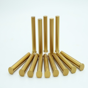 Piezas de Molde Tuoyu <span class=keywords><strong>2026</strong></span>, M2 APS SKH51 DIN9861D, Pasador de Expulsión, Pasador Guía con Recubrimiento de TIN, 10x70mm 10x71mm - Product Image 3