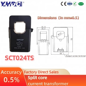 Sct024ts công nghiệp chia lõi hiện tại biến áp Lớp 1 CE/GB20840-2014 chứng nhận 50-400a cho giám sát điện - Product Image 5