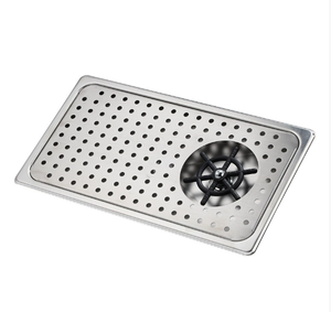 Lavadora de vasos de acero inoxidable para máquina llenadora y tapadora de botellas de vidrio, lavadora comercial de vasos de vidrio BR631-2 - Product Image 1