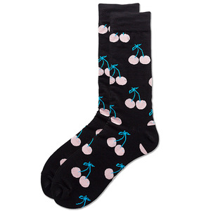 Vente à Chaud Chaussettes Crew Respirantes pour Femmes Chaussettes en Coton de Designer OEM Chaussettes pour Femmes à Taille et Motifs Personnalisés - Product Image 2