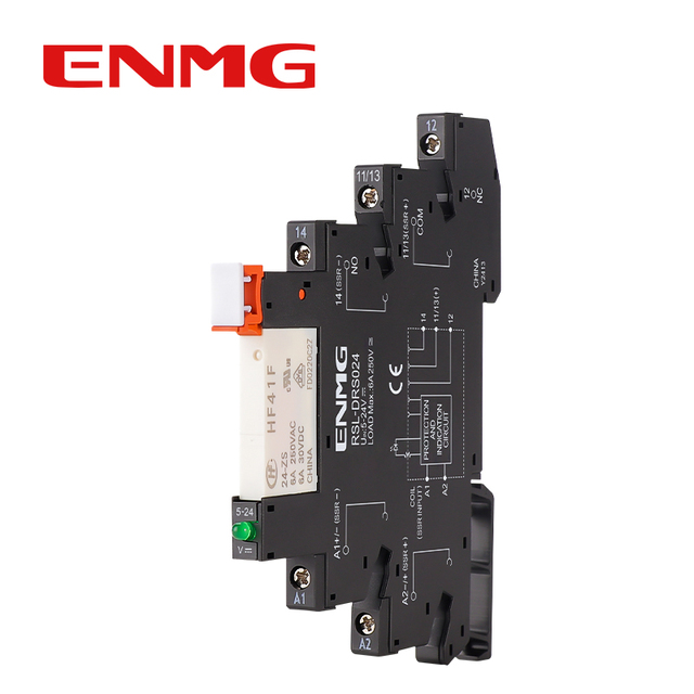 ENMG Thin - Film Intermediate Relay with Optical Isolation High - Reliability Hongfa Interface Type Relay for Industrial Control