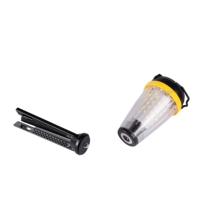 Lanterne de camping portable multifonctionnelle Wason 2 en 1, lanterne magnétique rechargeable à lumière froide et chaude avec trépied