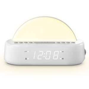 Nouvelle machine à bruit blanc pour le sommeil, réveil numérique de table/bureau avec lumière RGB, réveil doux et personnalisation du sommeil - Product Image 1