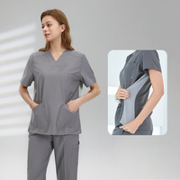 Tenues de lavage des mains pour salle d'opération, uniformes de médecin et d'infirmière, uniformes de chirurgien buccal, vêtements de travail pour salon de beauté