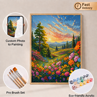 Peinture par numéros SONGWOO ART, paysage, cadeaux pour adultes, décoration murale, kit de peinture sur toile DIY par numéros