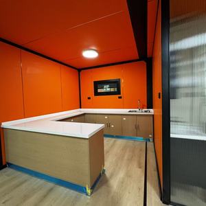 Double Wing Expansion Folding Modified Shipping Container <b>House</b> Steel Sandwich Panel Fast Install Waterproof Wind Proof Modern - Product Image 4