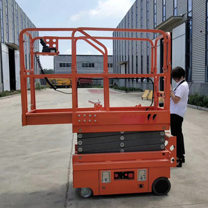 Elevador de tijeras móvil eléctrico de 4m, 6m, 10m, 14m, 16m, elevador de tijera eléctrico móvil hidráulico - Product Image 2