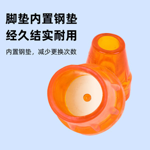 ปลอกหุ้มขาไม้เท้าแบบยางกันลื่น อุปกรณ์ช่วยเดินสำหรับใช้ในบ้าน - Product Image 3