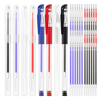 Stylos marqueurs promotionnels effaçables à pointe bille en plastique de 1,0 mm à tige épaisse, à encre évanescente haute température pour vêtements