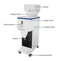 Distributeur de remplissage intelligent de 20 à 999g pour le dosage en poids de granules de particules de poudre d'épices