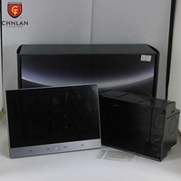 T7 Akıllı Ev WiFi Duvara Monte Amplifikatörler Dokunmatik Ekran 7" Bluetooth Tuya Uygulaması Uzaktan Kumanda 2 Bölgeli Ses 8x30w Hoparlör