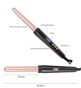 Nouveau produit chaud multifonctionnel cheveux changeant baguette à friser écran LCD intelligent 5-en-1 changement tube fer à friser - Product Image 4