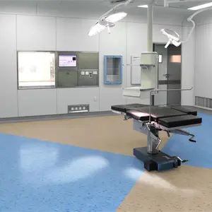 Unidirectional 2MM Homogeneous Vinyl Flooring In Roll Anti Static PVC Mat Roll For Surgery Room