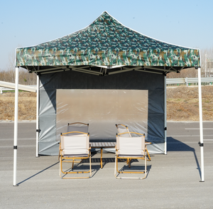 Pabellón <span class=keywords><strong>de</strong></span> jardín interior/exterior plegable portátil con marco <span class=keywords><strong>de</strong></span> acero <span class=keywords><strong>de</strong></span> diseño extensible <span class=keywords><strong>de</strong></span> 3x3 metros impermeable - Product Image 4