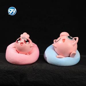 ฟิกเกอร์ตัวการ์ตูนอะนิเมะ4ชิ้นตุ๊กตาของเล่นรูปตัวการ์ตูน Jigglypuff igglybuff - Product Image 3
