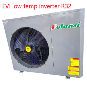 フォランシ 13.2kw フルDCインバーター EVI 低温空気熱源空気/水一体型 高効率 エネルギー等級A+++ ホテル屋外用 - Product Image 2