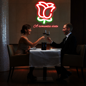 Luces LED de neón y letreros de neón con diseño personalizado gratuito. Letreros de neón LED personalizados disponibles para uso comercial, fiestas de cumpleaños y el hogar. - Product Image 3