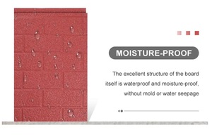 Panneau sandwich en acier et <span class=keywords><strong>polyuréthane</strong></span> économique 16mm 20mm pour mur extérieur, maison préfabriquée, chambre froide, atelier, salle de bain, isolation ignifuge - Product Image 4