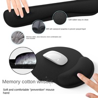 Tapis de souris et clavier en silicone en gros avec repose-poignets, résistant à la saleté, support de table pour ordinateur portable, support d'ordinateur portable en caoutchouc transfrontalier