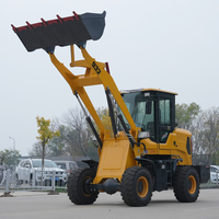 Chargeuse sur pneus compacte de fabrication chinoise, CE EPA, diesel agricole, transport, chargeuse sur pneus, agriculture, 4x4, chargeuse frontale