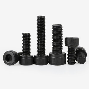 DIN912 Black Carbon Steel Hex <b>Allen</b> <b>Key</b> Head Bolt 100pcs/Bag M2 M2.5 M3 M4 M5 M6 M12 Sizes - Product Image 4