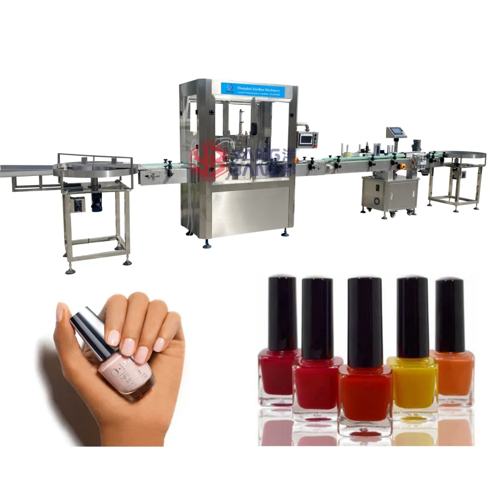 Máquina de llenado de esmalte de uñas de Gel UV líquido de aceite esencial completamente automático de alta precisión con Control Digital de gran oferta del 2017