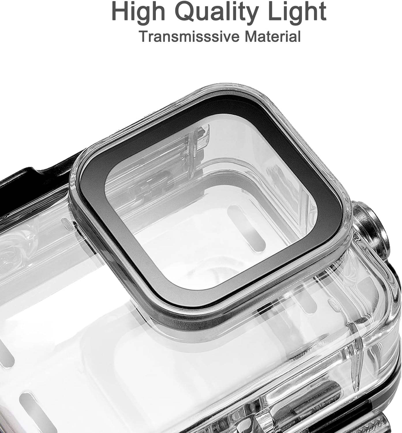 HONGDAK Waterproof Housing Case for Go Pro Hero 12/Hero 11 Black/Hero 10 Black/Hero 9 Black,Protective Underwater Dive Case