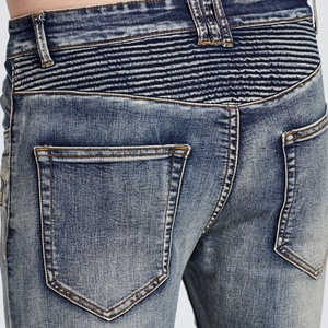 Jeans para Hombre de Diseño Biker, Ajustados y Elásticos, Casuales, de Buena Calidad, Directo de Fábrica OEM - Product Image 6