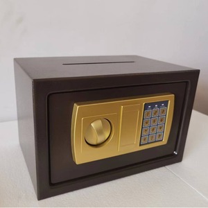 ตู้เซฟอิเล็กทรอนิกส์ขนาดเล็ก Wanjiabao 20ED รูปทรงสี่เหลี่ยมผืนผ้า แบบตั้งพื้น ป้องกันการโจรกรรม พร้อมกุญแจรหัส สำหรับใช้ในสำนักงานและที่บ้าน - Product Image 2