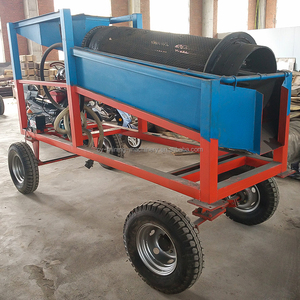 <span class=keywords><strong>Machine</strong></span> de tamisage de sable et d'or à petite échelle haute performance, <span class=keywords><strong>machine</strong></span> de lavage d'or, tamis rotatif mobile - Product Image 4