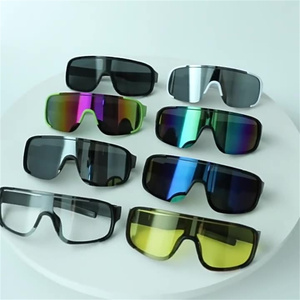 <span class=keywords><strong>Lunettes</strong></span> de soleil de sport cyclisme en plein air à grand cadre <span class=keywords><strong>Lunettes</strong></span> de protection des yeux coupe-vent pour le ski et l'<span class=keywords><strong>alpinisme</strong></span> - Product Image 3