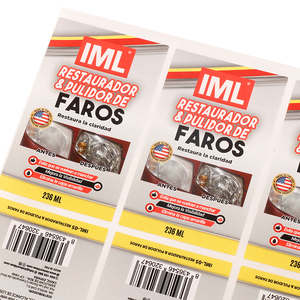 Tùy Chỉnh Tấm Nhãn Cá Nhân Logo OEM Thiết Kế Dầu Chịu Mài Mòn In Ấn Bao Bì Nhãn Cho Tự Động Sản Phẩm Chăm Sóc - Product Image 2