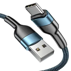 כבל טעינה מהיר של מיקרו USB לגלקסיה samsung a3 a5 a7 USB מטען מטען כבל kabel 1 מ '/2m/3m/0.5m