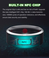 Porte-clés intelligent NFC pour Model 3/Y, design professionnel/luxe, étanche, résistant à l'usure, accessoires de voiture à entrée sans clé