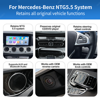 Écran multimédia Autoabc 12,3 pouces Linux Carplay pour Mercedes Benz Classe E W213 NTG5.5 CarPlay sans fil Android Auto