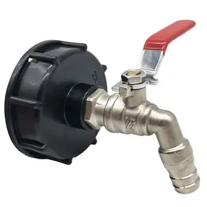 Valvola con rubinetto a leva 1/2 "pro tanica acqua IBC