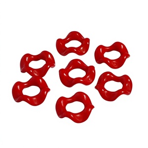 <span class=keywords><strong>Perles</strong></span> rondes en acrylique/plastique/lucite de 16 mm avec entretoises pour la fabrication de stylos DIY et de bracelets, en couleurs assorties - Product Image 2