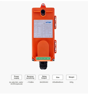 High Quality F24-4D TELECRANE 4 Channel Double Speed 315mhz Wireless Radio Crane Industrial <strong>Remote</strong> <strong>Control</strong> with <strong>1</strong> Year Warranty - Product Image 5