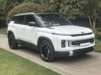 2025 untuk ICON 1 Turbo SUV Setir Kiri Roda Alloy 18 Inci Jok Kulit Imitasi Kendaraan Keluarga