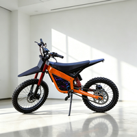 Moto tout-terrain électrique 2000W 26Ah 30Ah 70km/h pour adultes, avec roues avant 19 et arrière 17 pouces