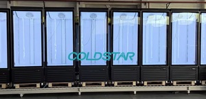 Congélateur vertical commercial de <span class=keywords><strong>500</strong></span> <span class=keywords><strong>litres</strong></span>, vitrine à crème glacée, congélateurs pour aliments congelés - Product Image 5