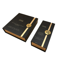 Boîte d'emballage magnétique cadeau en papier carton de luxe Premium Logo personnalisé de haute qualité