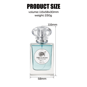 <span class=keywords><strong>Perfume</strong></span> Personalizado de 50 ml para <span class=keywords><strong>Hombre</strong></span>, Aroma Floral, Frutal, Amaderado, Marino y Especiado de Larga Duración, Feromona, Bruma Corporal y Capilar en Aerosol - Product Image 5