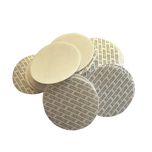 Adhesive Pressure Sensitive Seal Foam Plastic Cap Liner