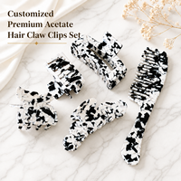 Ume Factory – Vente en gros de pinces à cheveux et peignes de luxe en acétate de cellulose marbré, personnalisables, de diverses couleurs et formes, avec logo