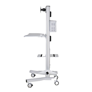 Chăm Sóc Y Tế Phường quản lý thép máy tính di động giỏ hàng với đứng và máy tính xách tay lưu trữ Bàn - Product Image 5