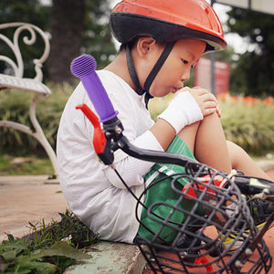 Scooter Grips Kid xe đạp Grips tay lái 22.2mm Tùy chỉnh chống trượt cao su mềm Grips cho MTB xe đạp leo núi phụ kiện xe tay ga - Product Image 6