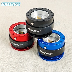 Adaptateur de moyeu de volant à dégagement rapide universel JDM SIBEIKE avec bouton, kit de fixation rapide - Product Image 3