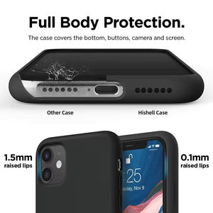 <span class=keywords><strong>Coque</strong></span> en silicone personnalisée avec logo pour <span class=keywords><strong>Apple</strong></span> <span class=keywords><strong>iPhone</strong></span> <span class=keywords><strong>11</strong></span> <span class=keywords><strong>Pro</strong></span> Max, <span class=keywords><strong>coque</strong></span> arrière en microfibre, <span class=keywords><strong>coque</strong></span> en silicone liquide, <span class=keywords><strong>coque</strong></span> de téléphone portable - Product Image 2